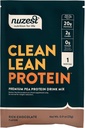 Nuzest - Pea Protein Powder - Clean Lean Protein, Premium Vegan Plant Based Protein Powder, Dairy Free, Gluten Free, GMO Free, Přirozeně slazený protein Shake, Bohatá čokoláda, 1 Serving, 0.9 oz