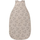 Woolino Merino Wool and Organic Cotton Ultimate Baby Sleep Sack - 4 sezóna Baby Wearable Blanket - Two- Way Zipper nastavitelný spací pytel - univerzální velikost (2-24 měsíců) - Teddy Bear