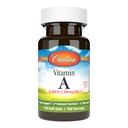 Carlson - Vitamin A, 25000 IU (7500 mcg RAE), Vision & Skin Health, Imunitní funkce, 100 měkkých gelů