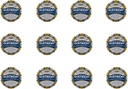Rawleigh Medicated Ointment: 4.5 oz Blue Tin, Topical Chest Rub for Cold, Nasal Congestion, Minor Aches and Pain, with Camphor, Menthol & Eucalyptus, Non- Greasy Formule - Pack of 12