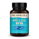 Dr. Mercola Krill Oil for Kids - 320 mg Krill Oil - MSC Certified - Podporuje vývoj mozku a těla - Fosfolipidová forma pro absorpci - Non- GMO, gluten- Free & Soy- Free - 60 Kapsle