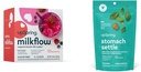 UpSpring Milkflow Electrolyte Kojení Supplement Drink Mix s Fenugreek Stomach Usadit Kapky pro příležitostné Nausea Relief / Upset Žaludek s Ginger, Lemon, Spearmint, a B6.