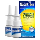 NasalCrom Nasal Spray Alergie Symptomy Controller CLAS124; 200 Sprays CLAS124; .88 FL OZ (2 Pack)
