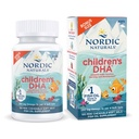 Nordic Naturals Children 's DHA, Strawberry - 120 Mini Žvýkací měkké gely pro děti - 250 mg Omega33 s EPA & DHA - Vývoj mozku a funkce - Non- GMO - 30 Služeb