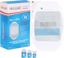 Transparentní filmový dresing 8 "x 12" (10 Pack) - vodotěsné adhezivní zranění obvazy pro postchirurgické sprchy, IV štít, tetování aftercare, jasné dýchatelné dressing Patches by HEALQU