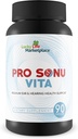 Pro Sonu Vita - Přirozený doplněk podpory sluchu - Podpora lepší funkce sluchu a sluchu s vitamíny, minerály, antioxidanty, a bylinné extrakty - Podpora vnitřního ucha a středního ucha zdraví