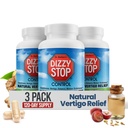 Vertigo Relief Product & Non 'Drowsy Motion Nemoci pilulky: Nausea a Závratě, Zázvor & Grape Seed Formule, vnitřní ušní bilance, auto, Cruise & Travel Essential, Stomach Support (80 Počet - balení 3)