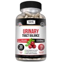 Kaya Naturals - D-Mannose - Močový Trakt UT Cleanse & močový měchýř zdraví - Vyrobeno s brusinkou, Hibiscus & Pampelion Root - D Mannose Kapsle Brusinkový dodatek - 30 Veggie Kapsle