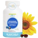 Core Med Science Liposomal Glutathione dodatek (500mg, 60 Softgels) - Čistá redukovaná Setria s fosfolipidovým komplexem - Antioxidant dodatek pro energii, a kůže