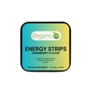 Energy Strips - Pohodlné denní energie Enhance, Podporuje vitalitu a zaměření, Osvěžující Cranberry Flavor, Easyto- Use, Dietní dodatek, 30 Oral Strips