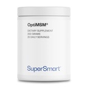 Supersmart OptiMSM (Pattented & High Purity Formule) - Methylsulfonyl- Metan MSM Prášek dodatek 124; Vegan & gluten zdarma - 200 g