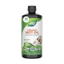 Nature 's Way Organic MCT Oil, 30 Fl Oz, Brain and Body Fuel from Coconuts *, C8 Capril Acid and C10 Capric Acid, Keto and Paleo Certified, Organic, Non- GMO Project Ověřeno