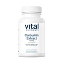 Vital Nutrients Curcumin Extract 700mg CL124; Vegan Curcumin Doplňky s Black Pepper Extract CL124; Antioxidant Support for Joint, Equipment, and Cellular Health * CL124; Gluten, Mléčné mléko, Soy Free CL124; 60 Kapsle