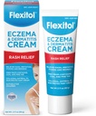 Flexitol Eczema & Dermatitis Cream - Steroid & Fragrance Free for Sensitive, podrážděná kůže s 5% koloidní ovesné vločky