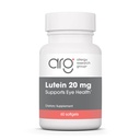 Alergie Research Group Lutein dodatek - oční vitamíny, 20mg Lutein a Zeaxanthin pro oči, oční zdraví, zrak péče, Softgels - 60 Počet