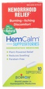 Boiron HemCalm Suppositors for Hemeroid Relief of Pain, Svědění, Otok nebo Nepohodlí - 10 Počet