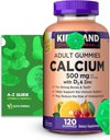 Vápník Gummies 500 mg s D3 & zinek, 120 Gummies s Exclusive Better Ligth & Spring Guide