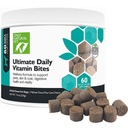 Pouze přírodní Pet Ultimate Daily Vitamíny - Kompletní multivitaminový doplněk pro psy vyvážené zdraví a vitalitu - Senior malé a velké psí potraviny imunitní stravovací podpora -60 měkkých žvýkaček (balení po 1)