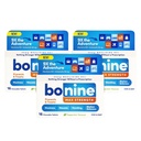 Bonine MAX Chewable for Motion Nemoci Relief - with Meklizin HCL 50mg - Max Strength Formule to Treat Nausea or Motion Nesistance - Cruise Essentials - Pepermint - 16 Chewable Tablet, 3 Pack