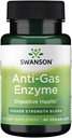 Swanson Anti- Gas Enzyme 123 Miligramy 90 Veg Kapsle