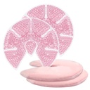 Horké / studené prsní gelové korálky ledové balíčky prsu Chlazení / Teplo Pads Relief pro kojení, Ošetřující bolest, Mastitis, Engorgement, Otok, Plugged Ducts 124; Boost Mléko Let- Down & Production, 2 balení (růžová)