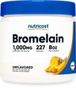 Nutricost Bromelain Powder 8 OZ - Non- GMO, Vegetarian, gluten zdarma