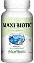 Maxi Health - Maxi Biotic Aged Garlic Extract Capsules (90 hrabě) 124; Kyolický česnek dodatek s Spirulina, Echinacea, Oregano a Enzymax - Přírodní antioxidant - Wellness Podpora