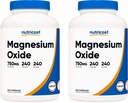 Nutrikost Oxid hořečnatý 750mg, 240 tobolek (2 lahvičky)
