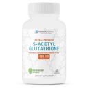 TerraForm Nutrition Extra S- Acetyl Glutathione 300mg - 60 Acid- Residant Kapsle - Premium Glutathione dodatek - Vysoce biologicky dostupný & stabilní formulář SAG dodatek - Made in USA