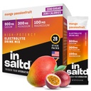 INSALTD ™ Sugar Free Electrolytes Powder Packets with No Stevia After taste OF 124; High- Potency Hydration Packets OF 124; Keto Electrolyte Drinky OF 124; Intermitent Fasting Drink Mix OF 124; 28 Pack (Mango Passionfruit)