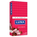 LUNA - Gluten Free Snack Bary - Chocolate Peppermint Stick -8g proteinu - Non- GMO - Plant- based Worsome Snacking - On the Go Snacks (1.69 Ounce Snack Bars, 15 Count)