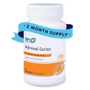 Klaire Labs SFI Health Adrenal Cortex - Cílené Adrenal Supplies for Cortisol Health - purified, BSE- Free Lyofilised Extract from Pasture- Fed Bovine (60 Kapsle)