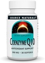 Zdroj Naturals Coenzym Q10 Antioxidant Support 200 mg pro srdce, mozek, imunitu a podporu jater - 30 Softgels