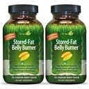 Irwin Naturals Stored- Fat Belly Burner - 72 Liquid Soft- Gels, Pack of 2 - Pomáhá podporovat rozklad skladovaných tuků - 48 Celkem služby
