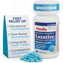 TIME- CAP Labs, INC. Časově - Max Laxativa - 90 Maximální síla tablety - 25mg Sennosids Laxative - Occasional Constomation Relief, Nejlepší Laxativa pro zácpu rychle působící