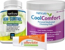 Bundle - Povolit přírodní hemoroid Relief Ointment, Hem- Control přírodní hemoroid dodatek (180 Počet), a CoolComfort Osobní čištění Pads (100 Počet) - All- přírodní, rychlé hraní