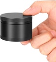 Přenosný kovový pouzdro, Jednorázové vodotěsné Denní Pill Box pro cestování, Pill Container, Hliníkové Alloy Round Pill Box Organizátor Pill Holder pro medicínu Vitamin Fish Oils Velká velikost