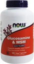 Glucosamine & MSM Plus Chondroitin Sulfát - Now Foods - 180 - VegiCapsule