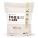 NutraOne ProteinOne Vegan Plant- Based Protein Powder Vegan Protein Powder, Dairy- Free, Pea and Rice Protein (Vanilla Ice Cream)