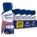 Zajistit vysoce proteinové nutriční Shake s 16 g proteinu, Ready- to- Drink stravovací třesky, nízký tuk, mléčná čokoláda, 8 fl oz, 24Count