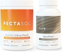 EcoNugenics Ultimate Immunication System Support Pack - PectaSol- C Modifikované Citrus Pectin- 454 Grams & MycoPhyto Léčivé houby Zdraví - 60 Kapsle