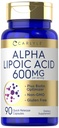 Carlyle Alpha Lipoic Acid 600mg CLAS124; Plus Biotin Optimizer CLAS124; 90 Kapsle CLAS124; Non- GMO & gluten zdarma