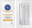 Soothing Hydrokortizon Cream 1%, 48 Jednotlivé balíčky, pro podráždění kůže, vyrážka, svědění a menší bolest