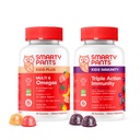 SmartyPants Děti Multivitamin Gummies a imunita Elderberry Gummies Bundle: Děti Multi s více než 15 Denní výživné & Elderberry Imunitation Supplement, 30 Den Dodávka
