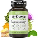 Zen živiny Každý den vitamin játra - vyčištění jater Detox & opravy s Bergacyn FF, organické mléko Thistle, kořen pampelišky & Artichode Extract pro zdraví jater - mastné doplňky na podporu jater