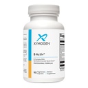 XYMOGEN B Activ Vitamin B Komplex s Benfotiamin, Methylfolát, Biotin, Vitamin B6 & B12 (Methylkobalamin b12) - Energetické doplňky pro podporu nadledvin a mood (90 kapslí)