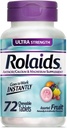 Rolády Antacid vápník a hořčík dodatek Ultra silné tablety, ovoce 72 ea (balení po 4)