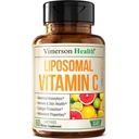Lipozomální vitamin C 1000mg - Premium Absorpce Vitamin C prášek - Imunitní Supplement - Vitamina C 1000mg - Vysoká účinnost pro antioxidační podporu - Jemně na trávení a rychlé zvednutí. 60 Tobolky