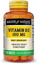 Mason Vitamins Mason Natural B2 100mg tablety, 100 Počet