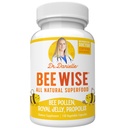 Dr. Danielle 's Bee Wise - Bee Pollen Dodatek - Bee Well s Royal Jelly, Propolis, Beepylen ve 4 Daily Bee Pollen Kapsle